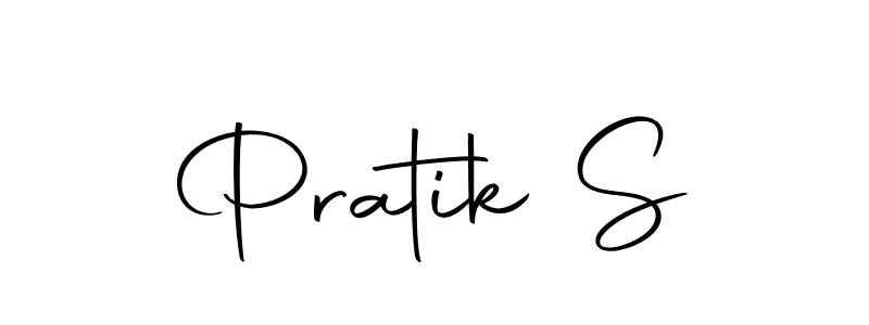 How to make Pratik S signature? Autography-DOLnW is a professional autograph style. Create handwritten signature for Pratik S name. Pratik S signature style 10 images and pictures png