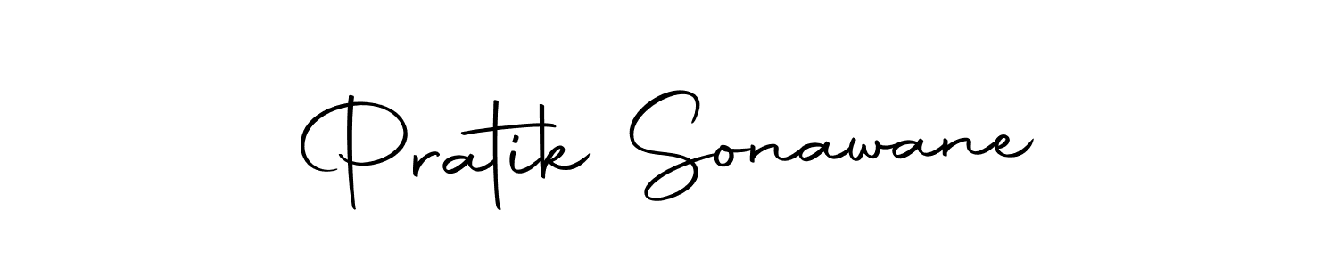 Create a beautiful signature design for name Pratik Sonawane. With this signature (Autography-DOLnW) fonts, you can make a handwritten signature for free. Pratik Sonawane signature style 10 images and pictures png