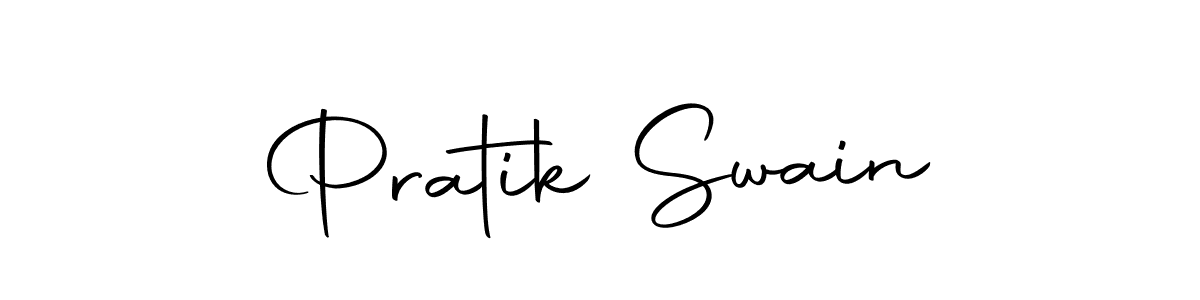 The best way (Autography-DOLnW) to make a short signature is to pick only two or three words in your name. The name Pratik Swain include a total of six letters. For converting this name. Pratik Swain signature style 10 images and pictures png
