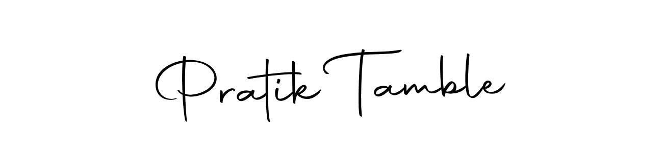 You should practise on your own different ways (Autography-DOLnW) to write your name (Pratik Tamble) in signature. don't let someone else do it for you. Pratik Tamble signature style 10 images and pictures png