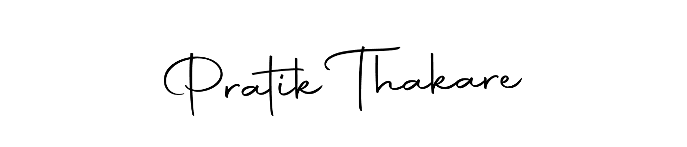 Design your own signature with our free online signature maker. With this signature software, you can create a handwritten (Autography-DOLnW) signature for name Pratik Thakare. Pratik Thakare signature style 10 images and pictures png