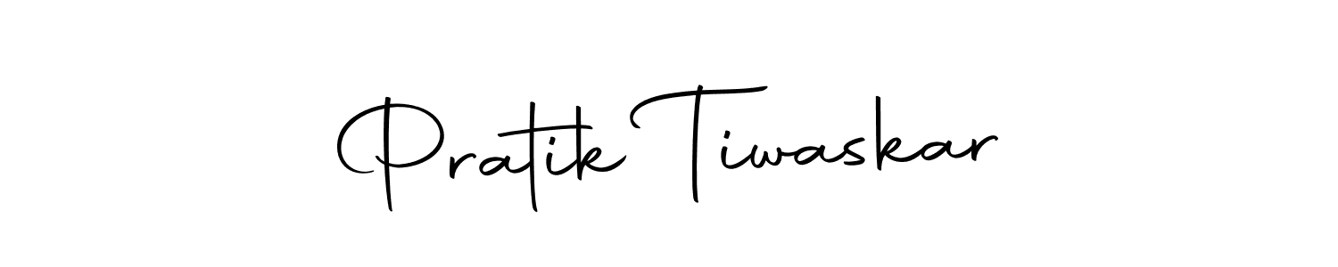 You should practise on your own different ways (Autography-DOLnW) to write your name (Pratik Tiwaskar) in signature. don't let someone else do it for you. Pratik Tiwaskar signature style 10 images and pictures png