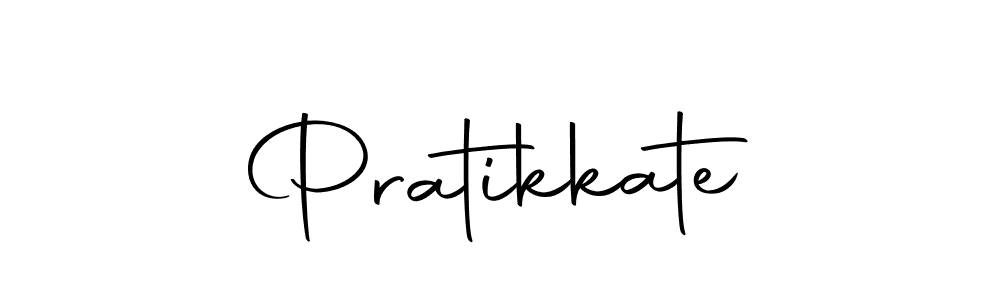 The best way (Autography-DOLnW) to make a short signature is to pick only two or three words in your name. The name Pratikkate include a total of six letters. For converting this name. Pratikkate signature style 10 images and pictures png