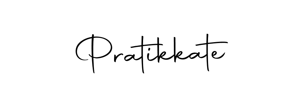 Create a beautiful signature design for name Pratikkate. With this signature (Autography-DOLnW) fonts, you can make a handwritten signature for free. Pratikkate signature style 10 images and pictures png
