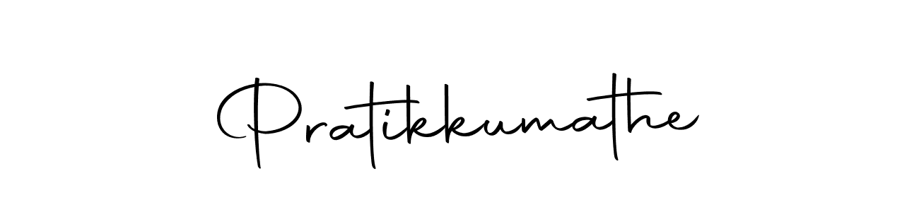 How to make Pratikkumathe signature? Autography-DOLnW is a professional autograph style. Create handwritten signature for Pratikkumathe name. Pratikkumathe signature style 10 images and pictures png