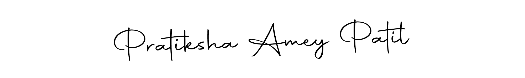 Pratiksha Amey Patil stylish signature style. Best Handwritten Sign (Autography-DOLnW) for my name. Handwritten Signature Collection Ideas for my name Pratiksha Amey Patil. Pratiksha Amey Patil signature style 10 images and pictures png