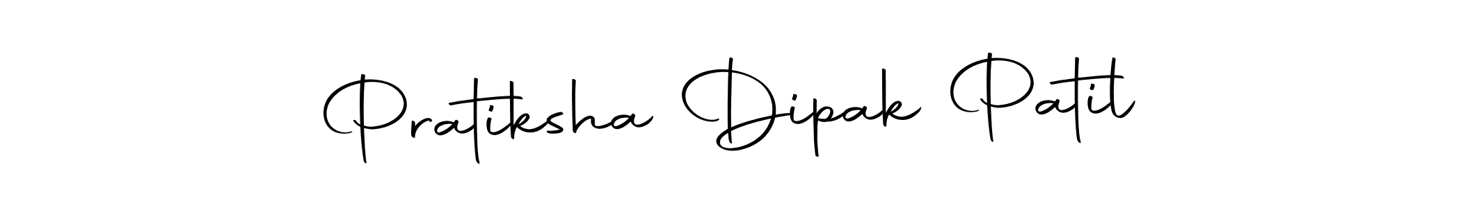 This is the best signature style for the Pratiksha Dipak Patil name. Also you like these signature font (Autography-DOLnW). Mix name signature. Pratiksha Dipak Patil signature style 10 images and pictures png
