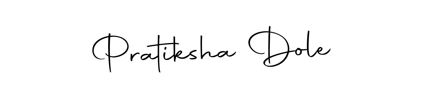 Create a beautiful signature design for name Pratiksha Dole. With this signature (Autography-DOLnW) fonts, you can make a handwritten signature for free. Pratiksha Dole signature style 10 images and pictures png