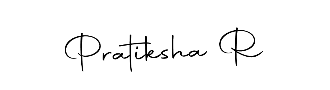 Make a beautiful signature design for name Pratiksha R. Use this online signature maker to create a handwritten signature for free. Pratiksha R signature style 10 images and pictures png