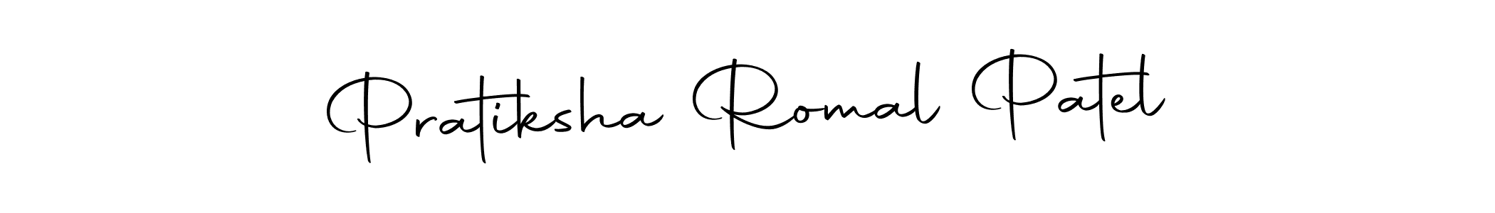 How to Draw Pratiksha Romal Patel signature style? Autography-DOLnW is a latest design signature styles for name Pratiksha Romal Patel. Pratiksha Romal Patel signature style 10 images and pictures png