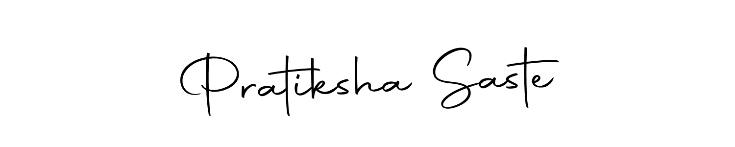 How to make Pratiksha Saste signature? Autography-DOLnW is a professional autograph style. Create handwritten signature for Pratiksha Saste name. Pratiksha Saste signature style 10 images and pictures png