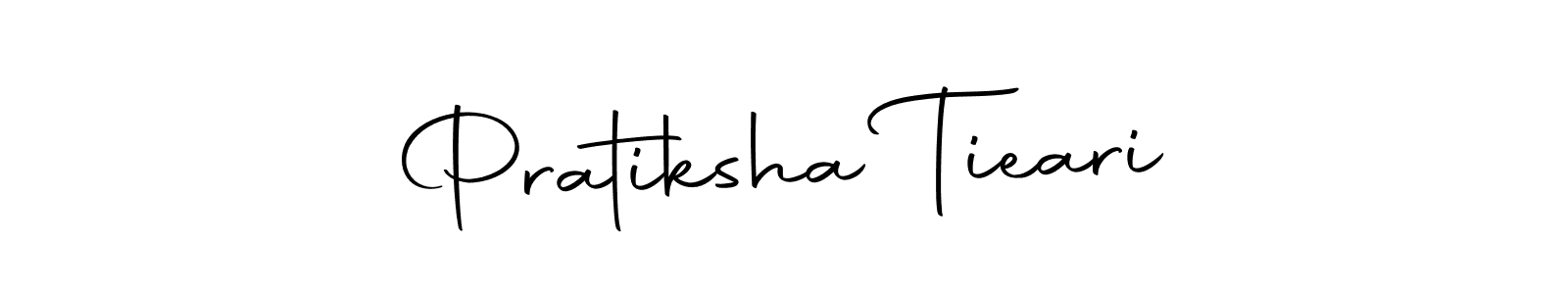 Make a short Pratiksha Tieari signature style. Manage your documents anywhere anytime using Autography-DOLnW. Create and add eSignatures, submit forms, share and send files easily. Pratiksha Tieari signature style 10 images and pictures png