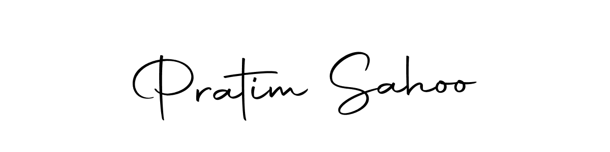 Design your own signature with our free online signature maker. With this signature software, you can create a handwritten (Autography-DOLnW) signature for name Pratim Sahoo. Pratim Sahoo signature style 10 images and pictures png
