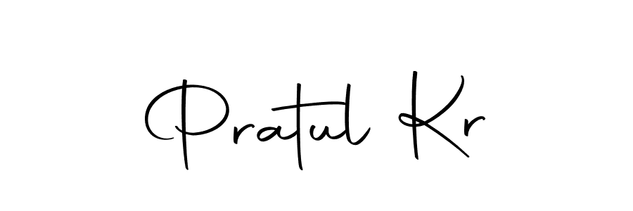 The best way (Autography-DOLnW) to make a short signature is to pick only two or three words in your name. The name Pratul Kr include a total of six letters. For converting this name. Pratul Kr signature style 10 images and pictures png