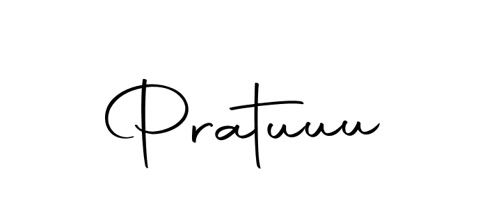 Design your own signature with our free online signature maker. With this signature software, you can create a handwritten (Autography-DOLnW) signature for name Pratuuu. Pratuuu signature style 10 images and pictures png