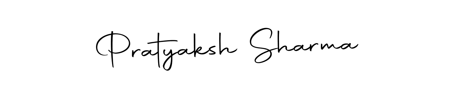 Create a beautiful signature design for name Pratyaksh Sharma. With this signature (Autography-DOLnW) fonts, you can make a handwritten signature for free. Pratyaksh Sharma signature style 10 images and pictures png