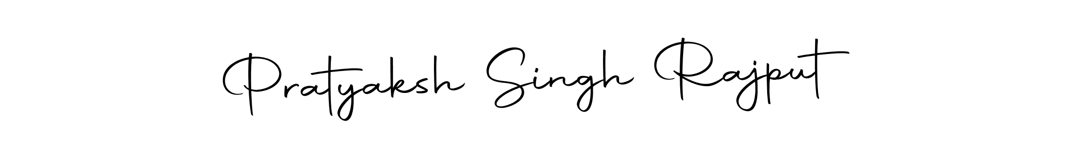 Design your own signature with our free online signature maker. With this signature software, you can create a handwritten (Autography-DOLnW) signature for name Pratyaksh Singh Rajput. Pratyaksh Singh Rajput signature style 10 images and pictures png