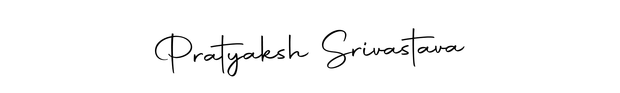 Create a beautiful signature design for name Pratyaksh Srivastava. With this signature (Autography-DOLnW) fonts, you can make a handwritten signature for free. Pratyaksh Srivastava signature style 10 images and pictures png