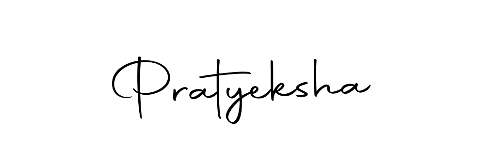 Make a beautiful signature design for name Pratyeksha. With this signature (Autography-DOLnW) style, you can create a handwritten signature for free. Pratyeksha signature style 10 images and pictures png