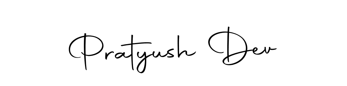 Also we have Pratyush Dev name is the best signature style. Create professional handwritten signature collection using Autography-DOLnW autograph style. Pratyush Dev signature style 10 images and pictures png