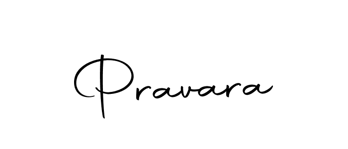 Use a signature maker to create a handwritten signature online. With this signature software, you can design (Autography-DOLnW) your own signature for name Pravara. Pravara signature style 10 images and pictures png