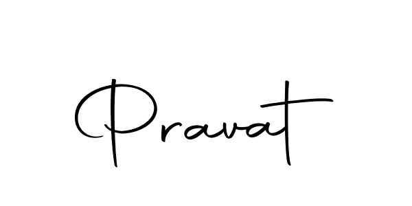 Design your own signature with our free online signature maker. With this signature software, you can create a handwritten (Autography-DOLnW) signature for name Pravat. Pravat signature style 10 images and pictures png