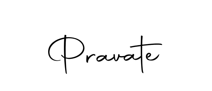 Make a beautiful signature design for name Pravate. Use this online signature maker to create a handwritten signature for free. Pravate signature style 10 images and pictures png