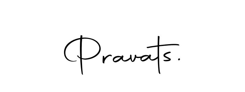 The best way (Autography-DOLnW) to make a short signature is to pick only two or three words in your name. The name Pravats. include a total of six letters. For converting this name. Pravats. signature style 10 images and pictures png