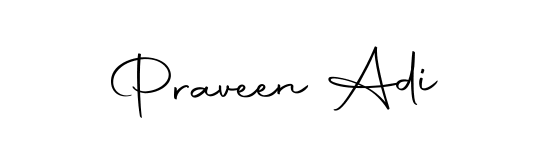 Make a beautiful signature design for name Praveen Adi. With this signature (Autography-DOLnW) style, you can create a handwritten signature for free. Praveen Adi signature style 10 images and pictures png