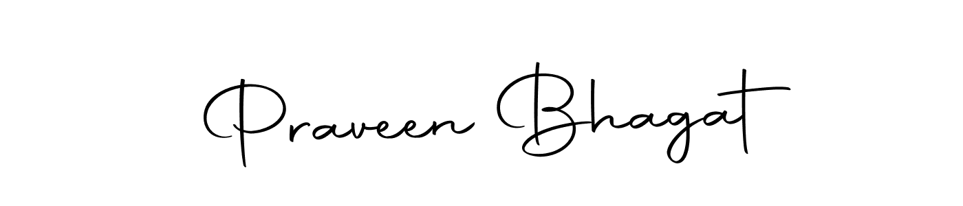 Here are the top 10 professional signature styles for the name Praveen Bhagat. These are the best autograph styles you can use for your name. Praveen Bhagat signature style 10 images and pictures png