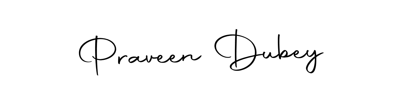 Create a beautiful signature design for name Praveen Dubey. With this signature (Autography-DOLnW) fonts, you can make a handwritten signature for free. Praveen Dubey signature style 10 images and pictures png