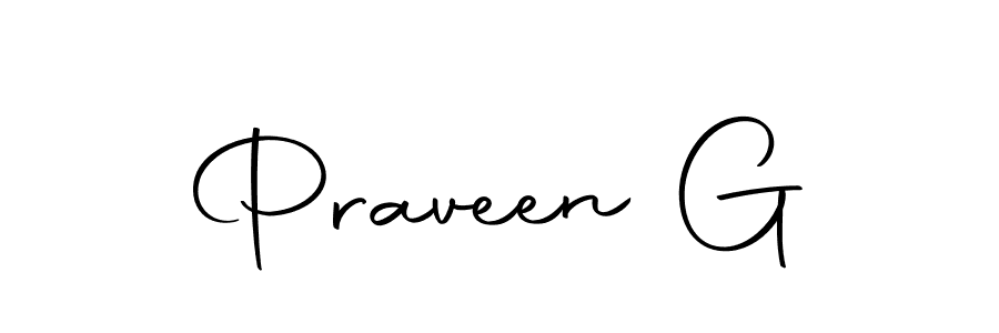 You can use this online signature creator to create a handwritten signature for the name Praveen G. This is the best online autograph maker. Praveen G signature style 10 images and pictures png