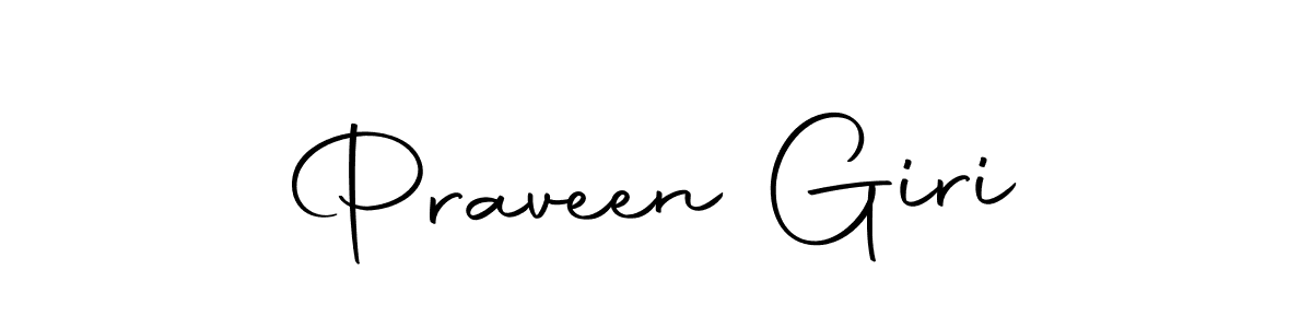 You can use this online signature creator to create a handwritten signature for the name Praveen Giri. This is the best online autograph maker. Praveen Giri signature style 10 images and pictures png