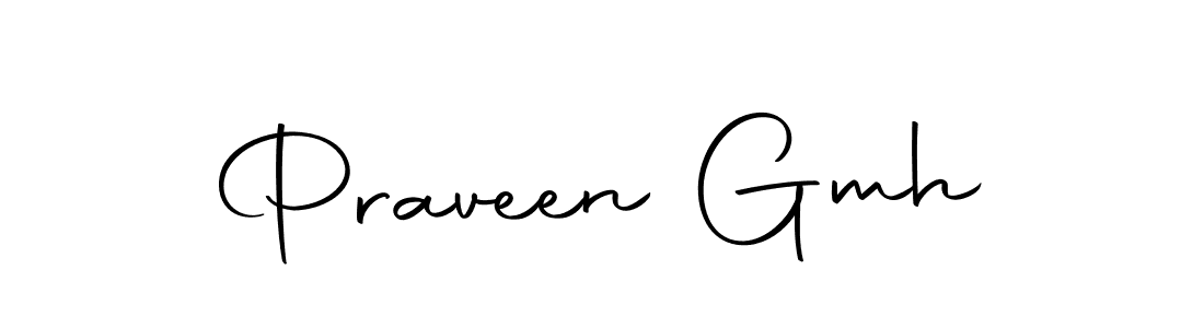 Praveen Gmh stylish signature style. Best Handwritten Sign (Autography-DOLnW) for my name. Handwritten Signature Collection Ideas for my name Praveen Gmh. Praveen Gmh signature style 10 images and pictures png