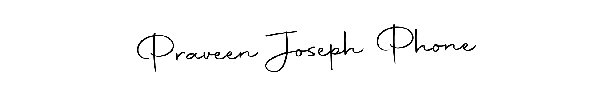 Also we have Praveen Joseph Phone name is the best signature style. Create professional handwritten signature collection using Autography-DOLnW autograph style. Praveen Joseph Phone signature style 10 images and pictures png