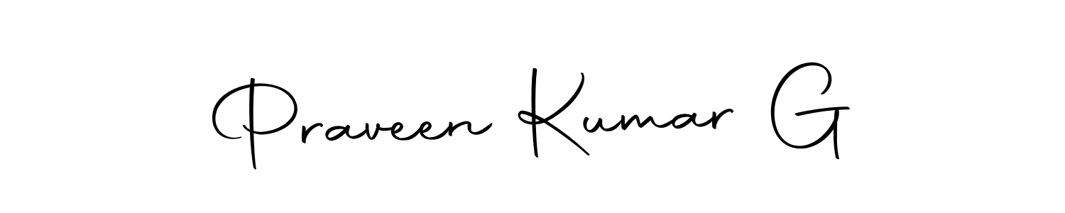 Similarly Autography-DOLnW is the best handwritten signature design. Signature creator online .You can use it as an online autograph creator for name Praveen Kumar G. Praveen Kumar G signature style 10 images and pictures png