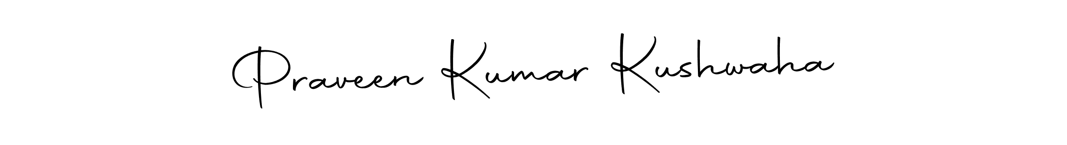 Create a beautiful signature design for name Praveen Kumar Kushwaha. With this signature (Autography-DOLnW) fonts, you can make a handwritten signature for free. Praveen Kumar Kushwaha signature style 10 images and pictures png