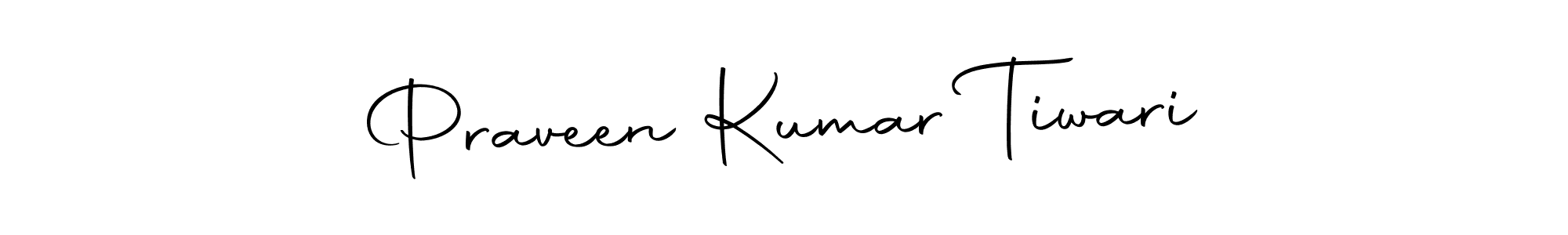 Make a beautiful signature design for name Praveen Kumar Tiwari. With this signature (Autography-DOLnW) style, you can create a handwritten signature for free. Praveen Kumar Tiwari signature style 10 images and pictures png