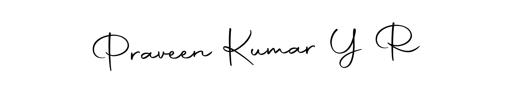 Praveen Kumar Y R stylish signature style. Best Handwritten Sign (Autography-DOLnW) for my name. Handwritten Signature Collection Ideas for my name Praveen Kumar Y R. Praveen Kumar Y R signature style 10 images and pictures png