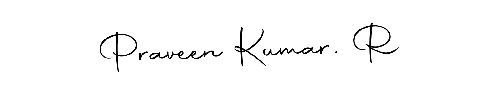 The best way (Autography-DOLnW) to make a short signature is to pick only two or three words in your name. The name Praveen Kumar. R include a total of six letters. For converting this name. Praveen Kumar. R signature style 10 images and pictures png