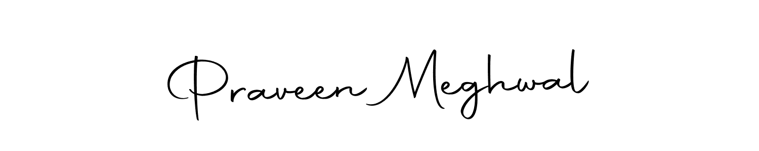 Praveen Meghwal stylish signature style. Best Handwritten Sign (Autography-DOLnW) for my name. Handwritten Signature Collection Ideas for my name Praveen Meghwal. Praveen Meghwal signature style 10 images and pictures png