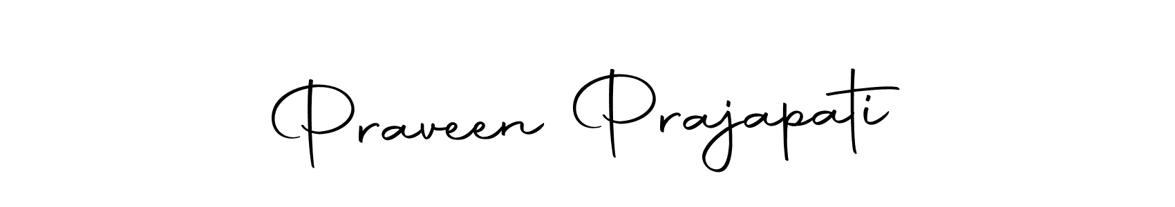 Also we have Praveen Prajapati name is the best signature style. Create professional handwritten signature collection using Autography-DOLnW autograph style. Praveen Prajapati signature style 10 images and pictures png