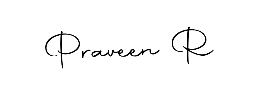 Praveen R stylish signature style. Best Handwritten Sign (Autography-DOLnW) for my name. Handwritten Signature Collection Ideas for my name Praveen R. Praveen R signature style 10 images and pictures png