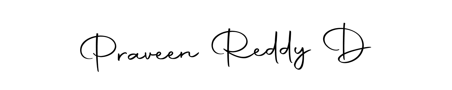 Similarly Autography-DOLnW is the best handwritten signature design. Signature creator online .You can use it as an online autograph creator for name Praveen Reddy D. Praveen Reddy D signature style 10 images and pictures png