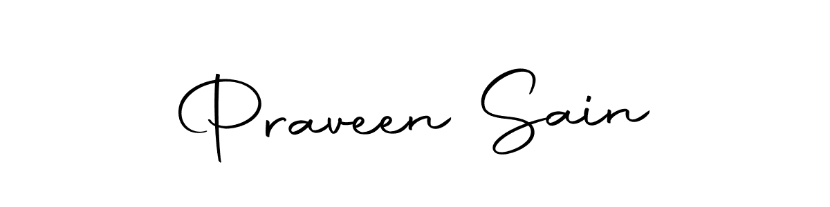 You should practise on your own different ways (Autography-DOLnW) to write your name (Praveen Sain) in signature. don't let someone else do it for you. Praveen Sain signature style 10 images and pictures png