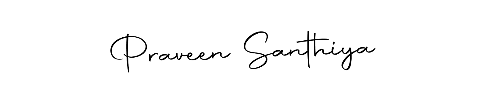 Use a signature maker to create a handwritten signature online. With this signature software, you can design (Autography-DOLnW) your own signature for name Praveen Santhiya. Praveen Santhiya signature style 10 images and pictures png