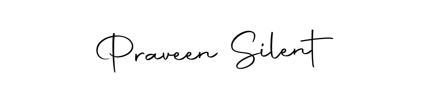 if you are searching for the best signature style for your name Praveen Silent. so please give up your signature search. here we have designed multiple signature styles  using Autography-DOLnW. Praveen Silent signature style 10 images and pictures png