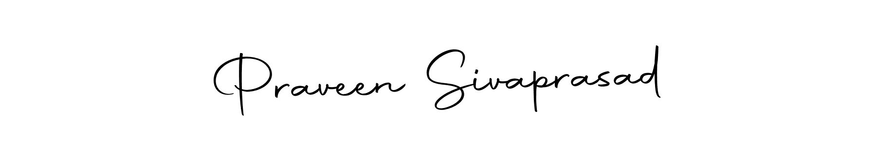 Create a beautiful signature design for name Praveen Sivaprasad. With this signature (Autography-DOLnW) fonts, you can make a handwritten signature for free. Praveen Sivaprasad signature style 10 images and pictures png