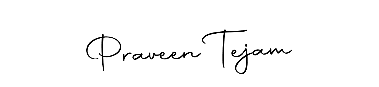 The best way (Autography-DOLnW) to make a short signature is to pick only two or three words in your name. The name Praveen Tejam include a total of six letters. For converting this name. Praveen Tejam signature style 10 images and pictures png