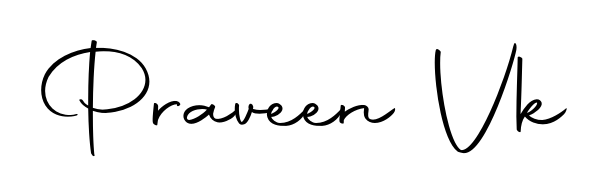 Make a short Praveen Vk signature style. Manage your documents anywhere anytime using Autography-DOLnW. Create and add eSignatures, submit forms, share and send files easily. Praveen Vk signature style 10 images and pictures png